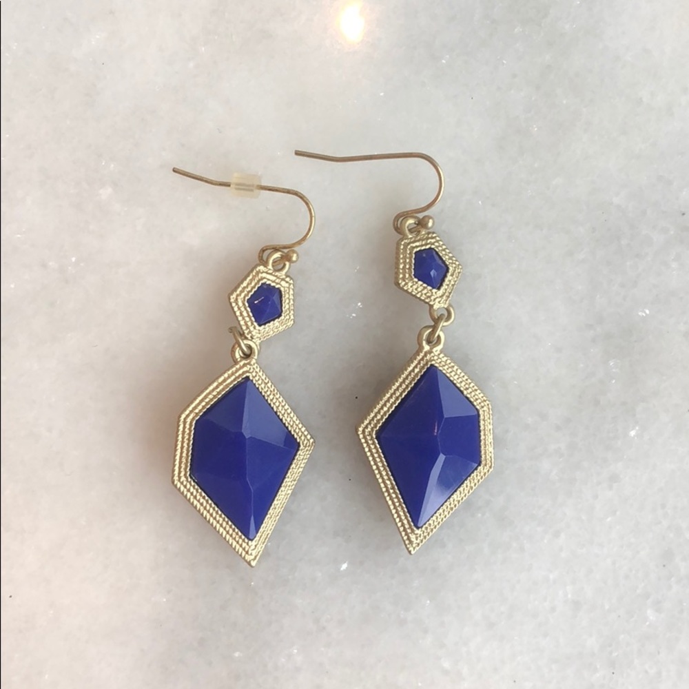 Blue Stone Earrings
